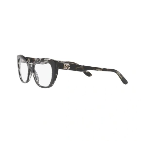 NEW DOLCE & GABBANA DG3355-3362 Eyeglasses - Black Bubble Frame - Picture 2 of 3